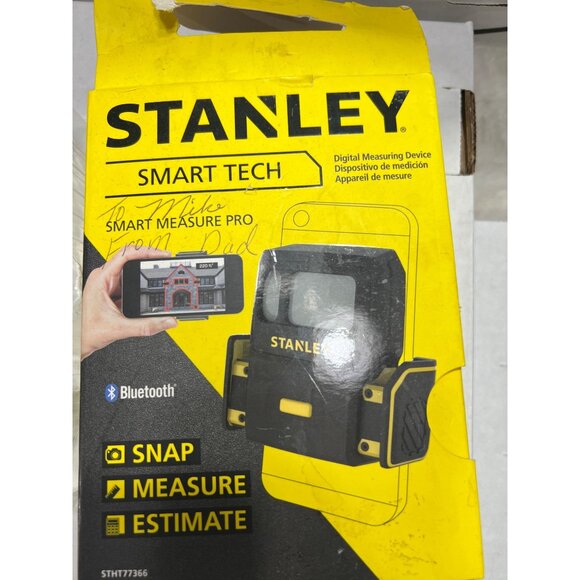 Stanley Smart Tech Digital Measuring Device Bluetooth Connectivity - Picture 5 of 7